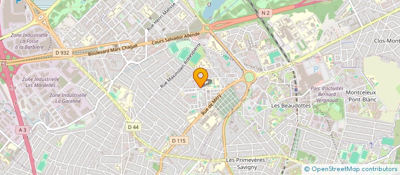 localisation de l'entreprise MONSIEUR ANDY SPOTORNO  AULNAY-SOUS-BOIS