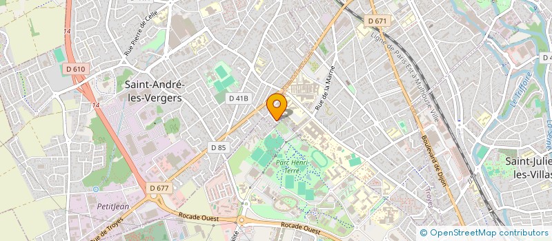 localisation de l'entreprise MONSIEUR ANDY TRAN  SAINT-ANDRE-LES-VERGERS