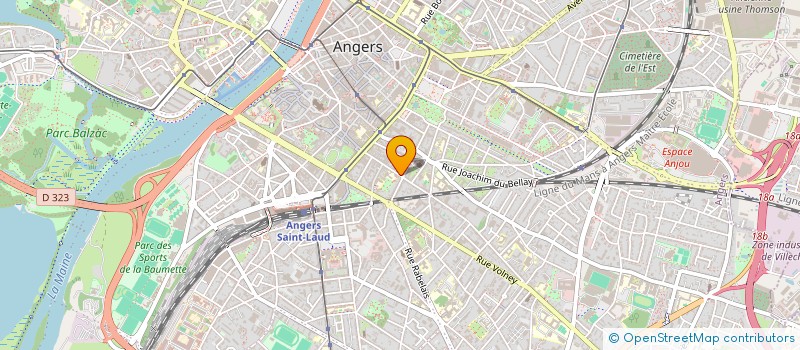 localisation de l'entreprise MONSIEUR ANDY VERPOORT à ANGERS