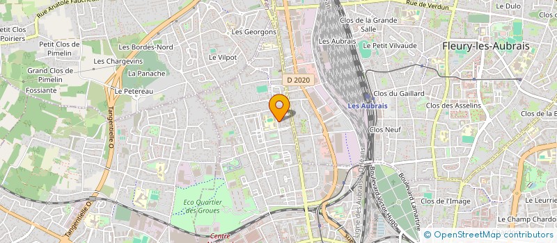 localisation de l'entreprise MONSIEUR ANEJJAR LAHOUCINE  ORLEANS