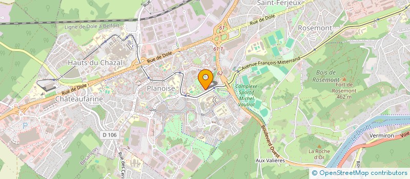localisation de l'entreprise MONSIEUR ANEL BEGIC à BESANCON