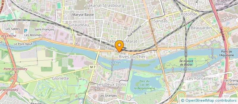 localisation de l'entreprise MONSIEUR ANELKA RAFION  TOURS