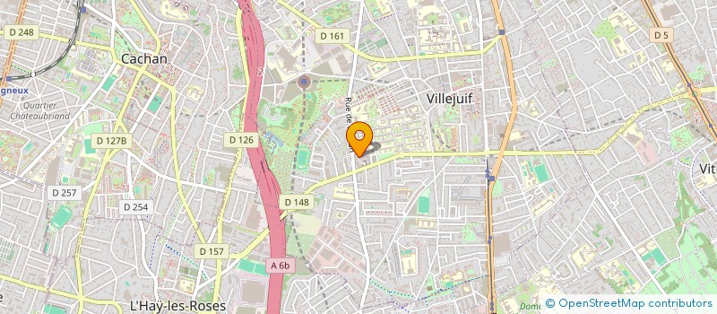 localisation de l'entreprise MONSIEUR ANES BELHACENE  VILLEJUIF