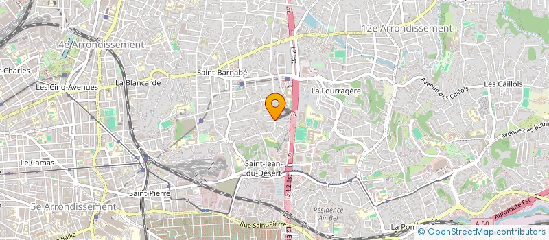 localisation de l'entreprise MONSIEUR ANES GENBI à MARSEILLE