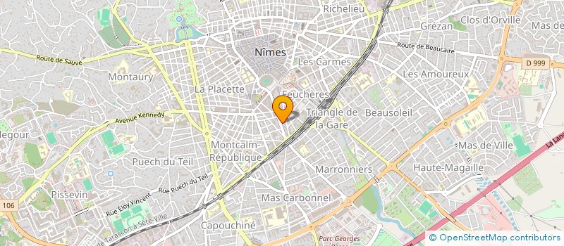 localisation de l'entreprise MONSIEUR ANES JHILAL  NIMES