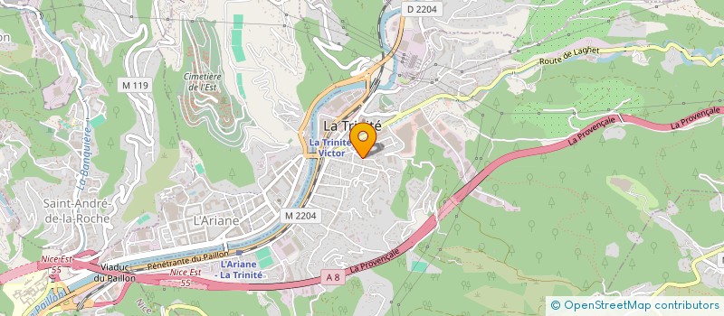 localisation de l'entreprise MONSIEUR ANES KARMOUS à NICE