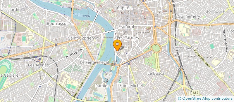 localisation de l'entreprise MONSIEUR ANES KRIBA à TOULOUSE