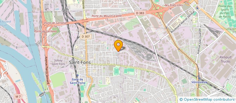 localisation de l'entreprise MONSIEUR ANES MESSAOUDI  BRIGNAIS