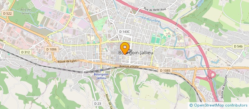 localisation de l'entreprise MONSIEUR ANES SAMOUDI  BOURGOIN-JALLIEU