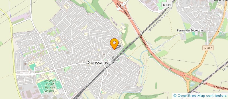 localisation de l'entreprise MONSIEUR ANFAL AMER  GOUSSAINVILLE