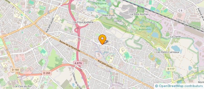 localisation de l'entreprise MONSIEUR ANFANE ISSOUFI  ANGERS