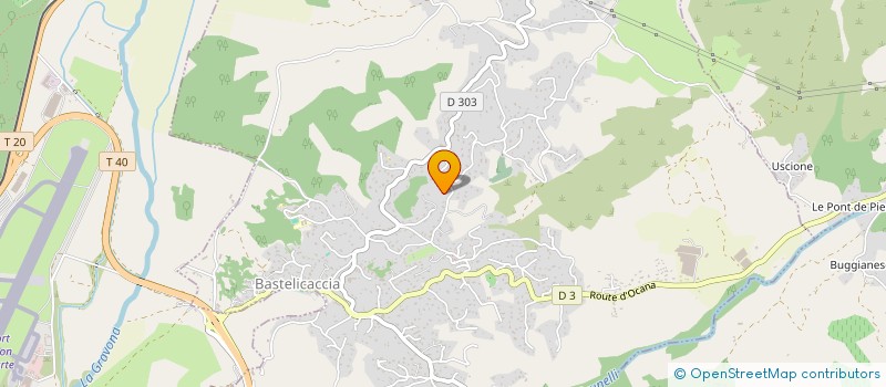 localisation de l'entreprise MONSIEUR ANGE BARAGLIOLI à BASTELICACCIA