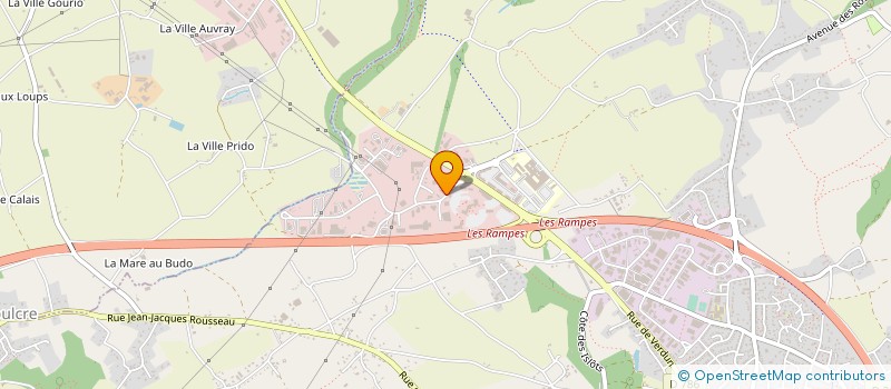 localisation de l'entreprise MONSIEUR ANGE BAUDET  PLERIN