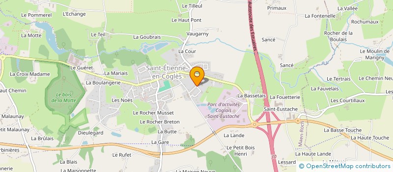 localisation de l'entreprise MONSIEUR ANGE BAUDRY  VAL-COUESNON