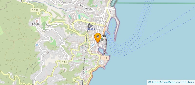 localisation de l'entreprise MONSIEUR ANGE BERENI à BASTIA