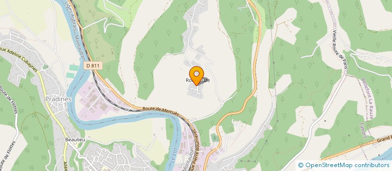 localisation de l'entreprise MONSIEUR ANGE CALISE  CAHORS