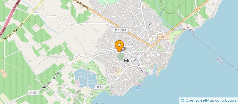 localisation de l'entreprise MONSIEUR ANGE CAMPOS  MEZE