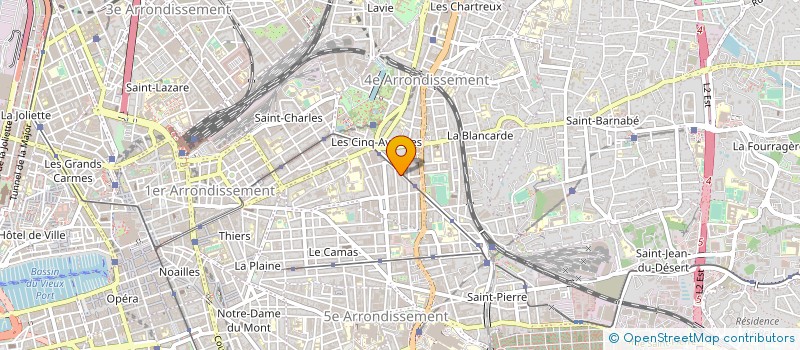 localisation de l'entreprise MONSIEUR ANGE CARLHIAN à MARSEILLE 4EME