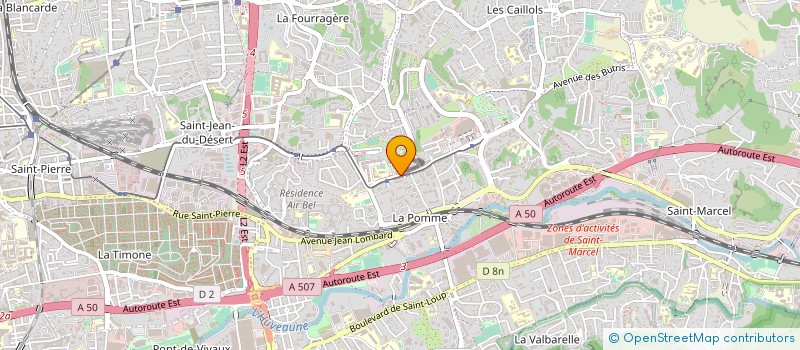 localisation de l'entreprise MONSIEUR ANGE COEURDRAY à MARSEILLE