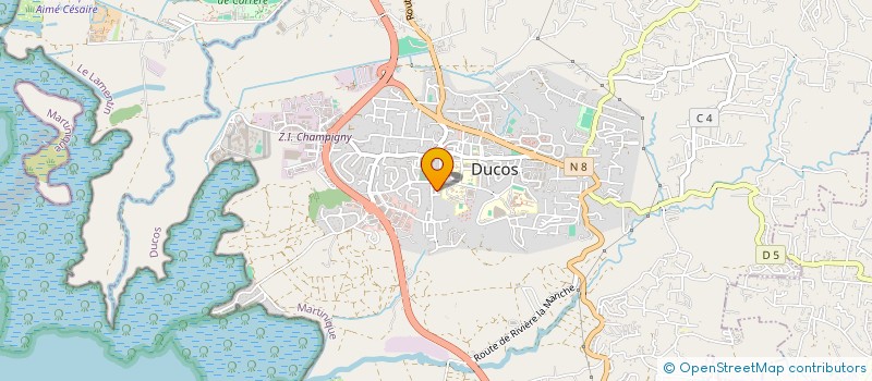 localisation de l'entreprise MONSIEUR ANGE CORSI  DUCOS