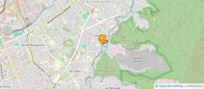 localisation de l'entreprise MONSIEUR ANGE CRUCIANI à MARSEILLE