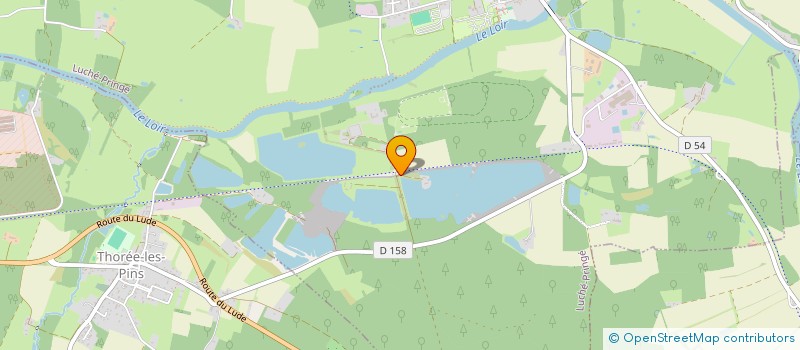 localisation de l'entreprise MONSIEUR ANGE DEGAUGUE à SAVIGNE SOUS LE LUDE