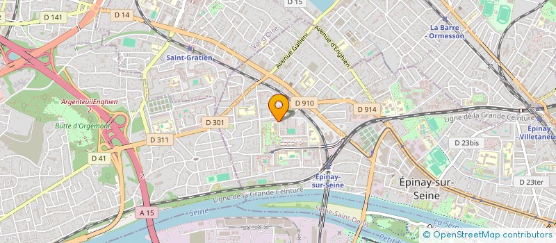 localisation de l'entreprise MONSIEUR ANGE DESIRE BOUABLE  EPINAY-SUR-SEINE