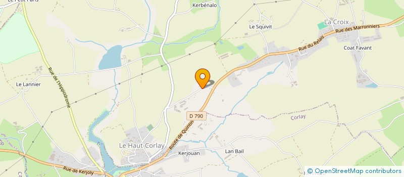 localisation de l'entreprise MONSIEUR ANGE DI PASQUALE à LE HAUT-CORLAY