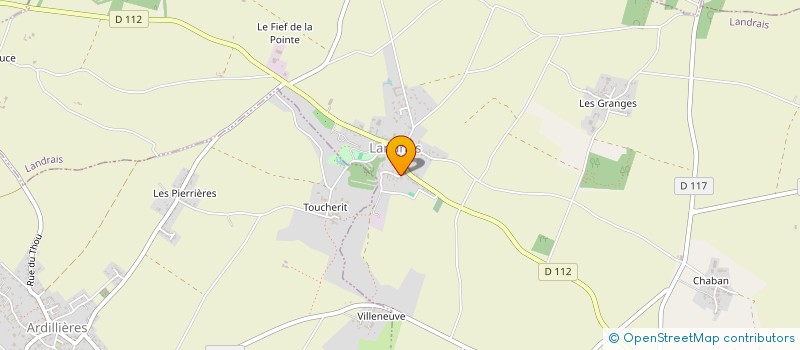 localisation de l'entreprise MONSIEUR ANGE DURAND  LANDRAIS