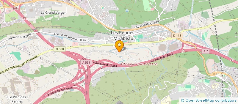 localisation de l'entreprise MONSIEUR ANGE ESPOSITO à LES PENNES MIRABEAU