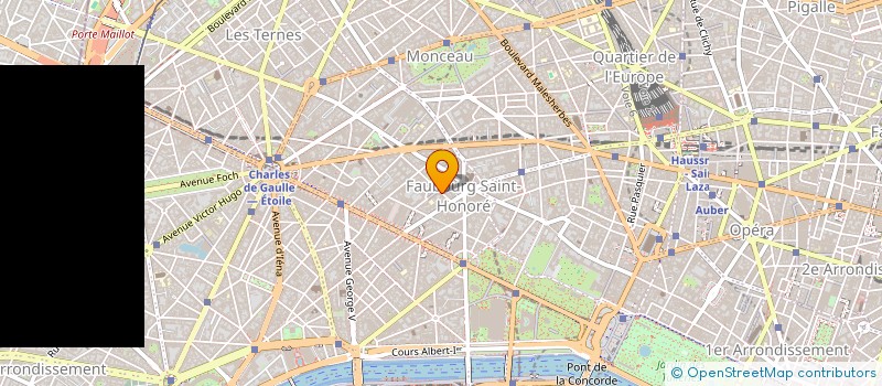 localisation de l'entreprise MONSIEUR ANGE FLINIAUX  PARIS