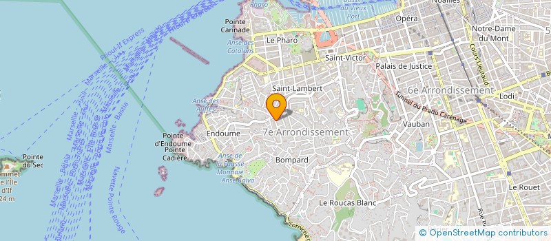 localisation de l'entreprise MONSIEUR ANGE GENOVA  MARSEILLE