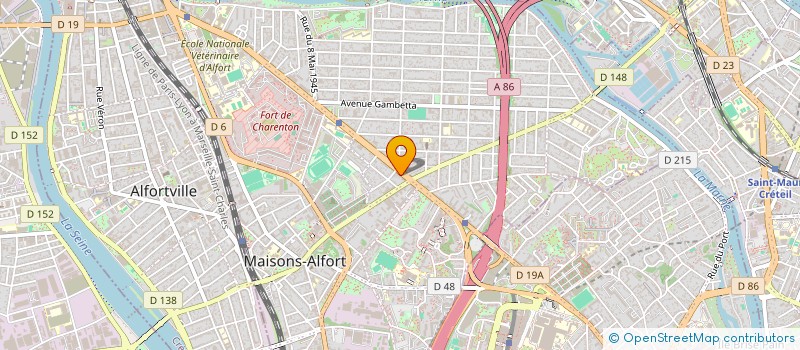 localisation de l'entreprise MONSIEUR ANGE GHESQUIERE  MAISONS-ALFORT