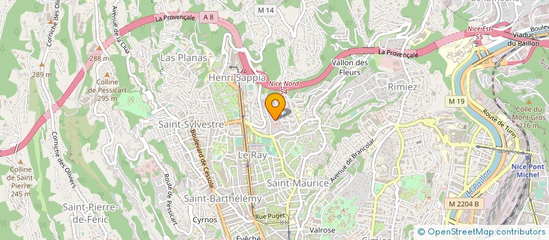 localisation de l'entreprise MONSIEUR ANGE GHIEU à NICE