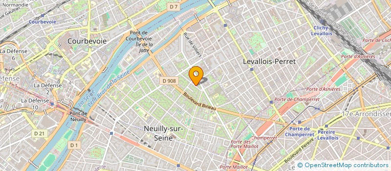 localisation de l'entreprise MONSIEUR ANGE GNAZALE à NEUILLY-SUR-SEINE