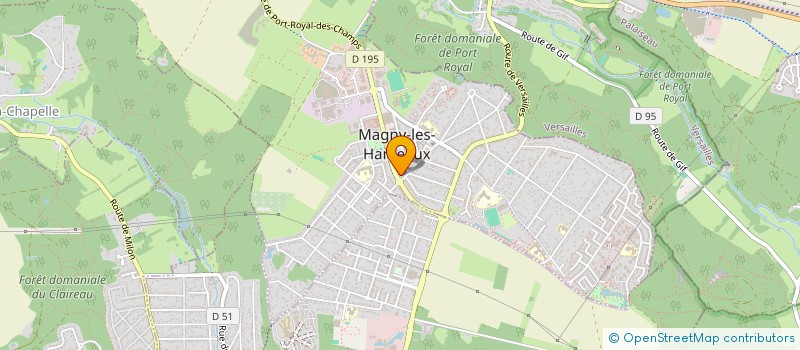 localisation de l'entreprise MONSIEUR ANGE HENRI AKA  MAGNY-LES-HAMEAUX