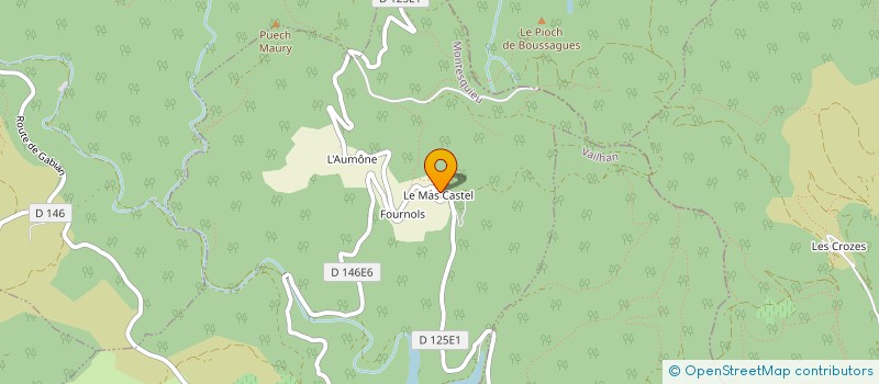 localisation de l'entreprise MONSIEUR ANGE KUBICA  MONTESQUIEU