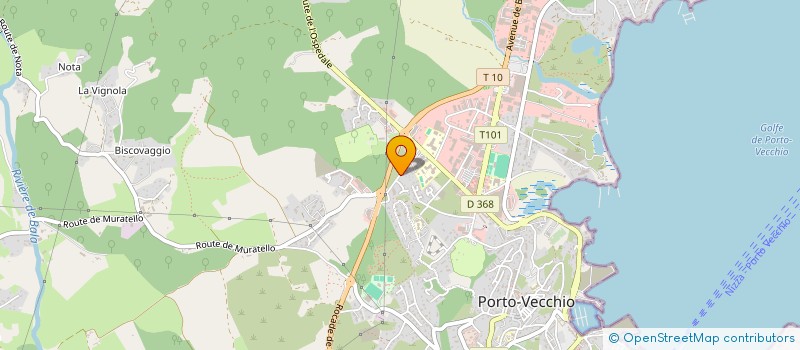 localisation de l'entreprise MONSIEUR ANGE LACONI  PORTO-VECCHIO