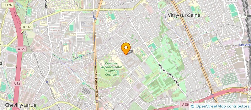 localisation de l'entreprise MONSIEUR ANGE LAGA  VITRY-SUR-SEINE