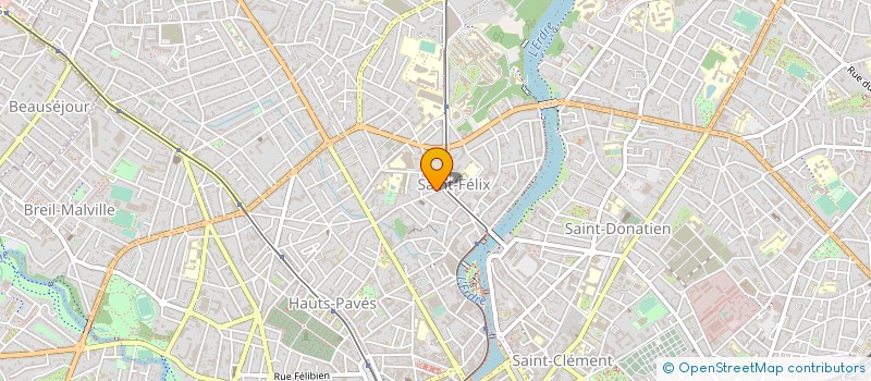 localisation de l'entreprise MONSIEUR ANGE LEDUC à NANTES
