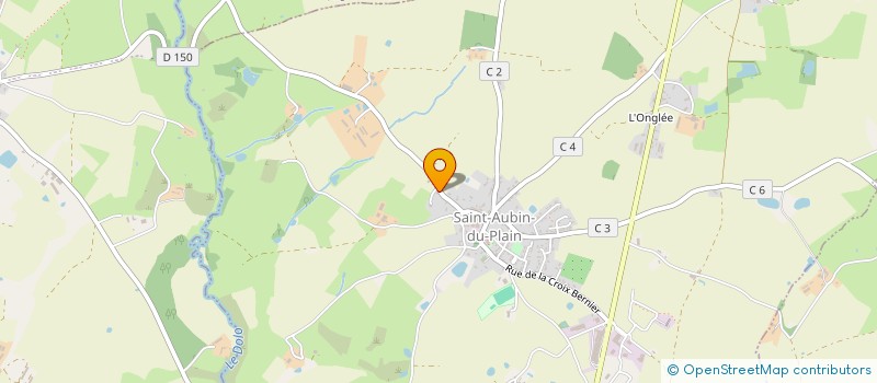 localisation de l'entreprise MONSIEUR ANGE MARIE LECA  SAINT-AUBIN-DU-PLAIN