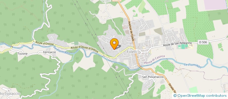 localisation de l'entreprise MONSIEUR ANGE-MARIE SOULLARD  PENTA-DI-CASINCA