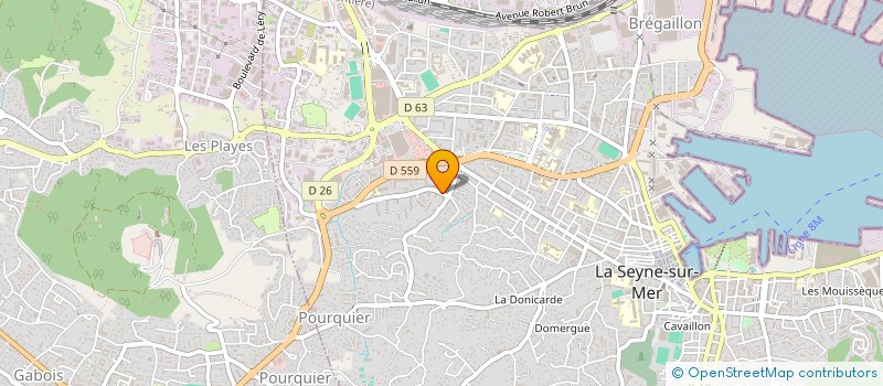 localisation de l'entreprise MONSIEUR ANGE MARINO à SIX-FOURS-LES-PLAGES