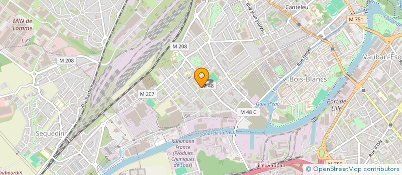 localisation de l'entreprise MONSIEUR ANGE MASAMBA MAKAMBA à LILLE