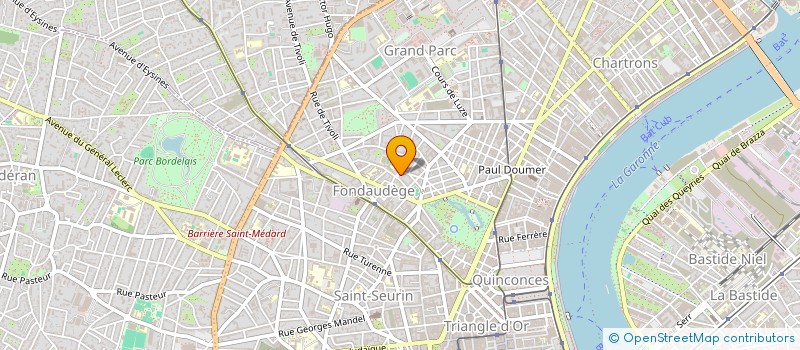 localisation de l'entreprise MONSIEUR ANGE MATEO à BORDEAUX