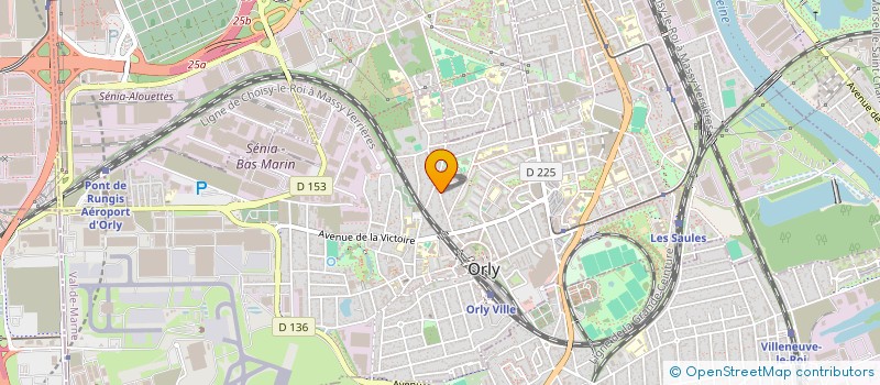 localisation de l'entreprise MONSIEUR ANGE MELUL  ORLY