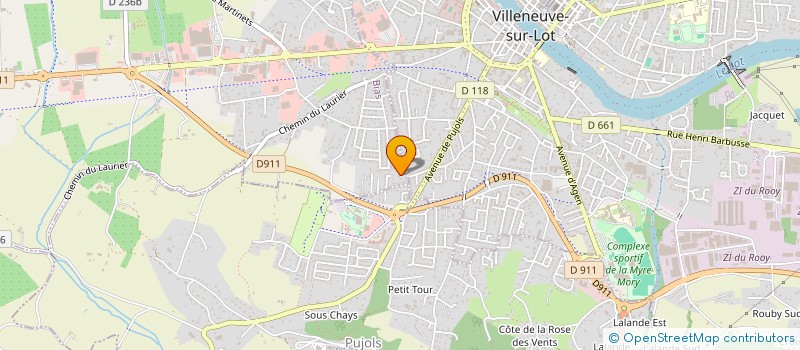 localisation de l'entreprise MONSIEUR ANGE-MICHAEL BAROAN  BIAS