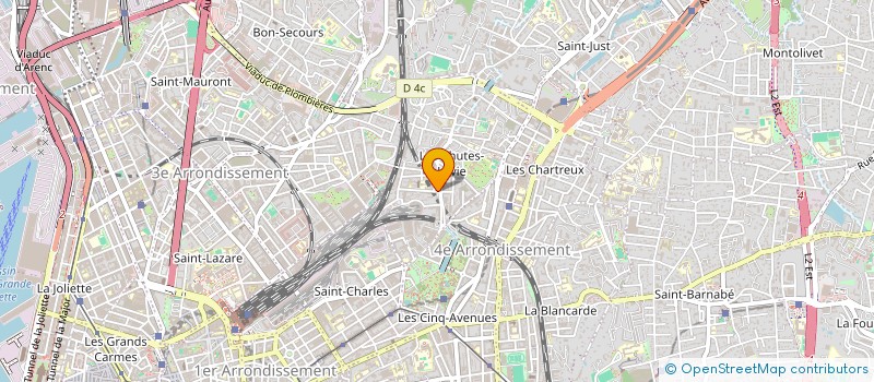 localisation de l'entreprise MONSIEUR ANGE MORENO à MARSEILLE