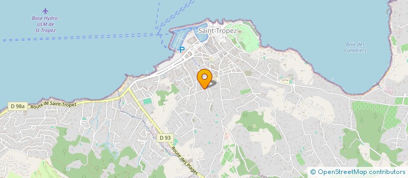 localisation de l'entreprise MONSIEUR ANGE MOUZON à SAINT-TROPEZ