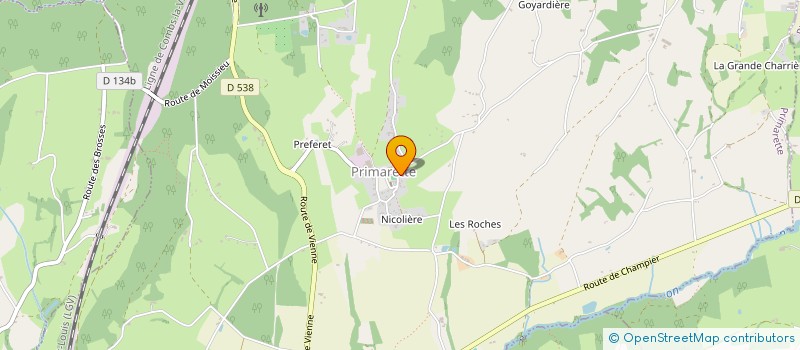 localisation de l'entreprise MONSIEUR ANGE NAPOLEONE  PRIMARETTE